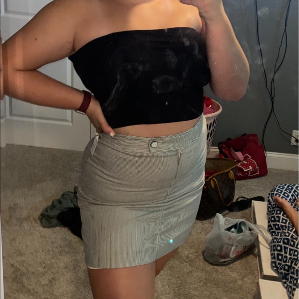 Tube top + skirt!